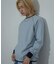 『ユニセックス』『洗濯可』ストレッチリブハイショクラインニット