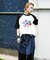 『別注』SHUHEI KOKI×SENSE OF PLACE　ラグランTシャツ