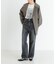 『3サイズ展開』new basic　ストレートフィットデニムパンツ