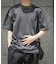 『ユニセックス』ハイショクステッチデザインT(5分袖)