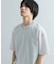 『ユニセックス』ハイショクステッチデザインT(5分袖)
