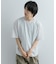 『ユニセックス』ハイショクステッチデザインT(5分袖)