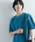 『ユニセックス』ハイショクステッチデザインT(5分袖)