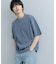 『ユニセックス』ハイショクステッチデザインT(5分袖)