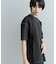 『ユニセックス』ハイショクステッチデザインT(5分袖)