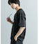 『ユニセックス』ハイショクステッチデザインT(5分袖)