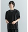 『ユニセックス』ハイショクステッチデザインT(5分袖)