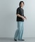 『ユニセックス』ハイショクステッチデザインT(5分袖)