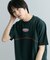 ブロックドデザインTシャツ(5分袖)