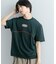 ブロックドデザインTシャツ(5分袖)