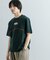 ブロックドデザインTシャツ(5分袖)
