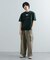 ブロックドデザインTシャツ(5分袖)
