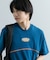 ブロックドデザインTシャツ(5分袖)
