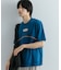 ブロックドデザインTシャツ(5分袖)