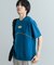 ブロックドデザインTシャツ(5分袖)