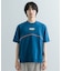 ブロックドデザインTシャツ(5分袖)