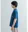 ブロックドデザインTシャツ(5分袖)