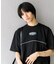 ブロックドデザインTシャツ(5分袖)