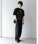 ブロックドデザインTシャツ(5分袖)