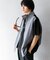 ブロックドデザインTシャツ(5分袖)