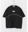 ブロックドデザインTシャツ(5分袖)