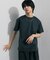 シルケットTシャツ(5分袖)