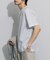 シルケットTシャツ(5分袖)
