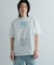 ロゴグラフィックTシャツ(5分袖) A