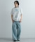 ロゴグラフィックTシャツ(5分袖) A