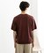 クルーネックニットショートスリーブTシャツ