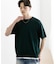 クルーネックニットショートスリーブTシャツ