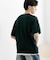 クルーネックニットショートスリーブTシャツ