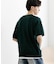 クルーネックニットショートスリーブTシャツ