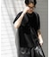 クルーネックニットショートスリーブTシャツ