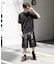 クルーネックニットショートスリーブTシャツ