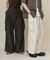 『ユニセックス』ワイドカーゴパンツ