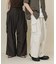 『ユニセックス』ワイドカーゴパンツ