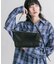 アシンメトリースリムショルダーBAG