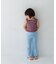 Pippi+Lotta　Flare cotton pants(KIDS)