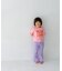 Pippi+Lotta　Flare cotton pants(KIDS)