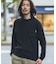 ハリスツイードポケット付ニットプルオーバー