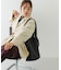 『一部別注カラー』BEAURE　カウレザー2デザインベルトバッグ