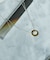 SMELLY so’　plate ring necklace