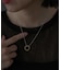 SMELLY so’　plate ring necklace