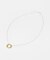 SMELLY so’　plate ring necklace