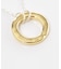 SMELLY so’　plate ring necklace
