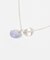 SMELLY so’　blue chalcedony  necklace