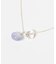 SMELLY so’　blue chalcedony  necklace