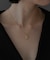 SMELLY so’　rectangle plate necklace