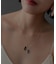 SMELLY so’　rectangle plate necklace